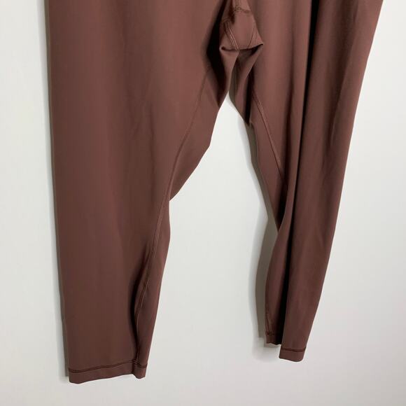 Lululemon Wunder Train High-Rise Tight 25" Brown Earth Womens Size 20 - Picture 4 of 14